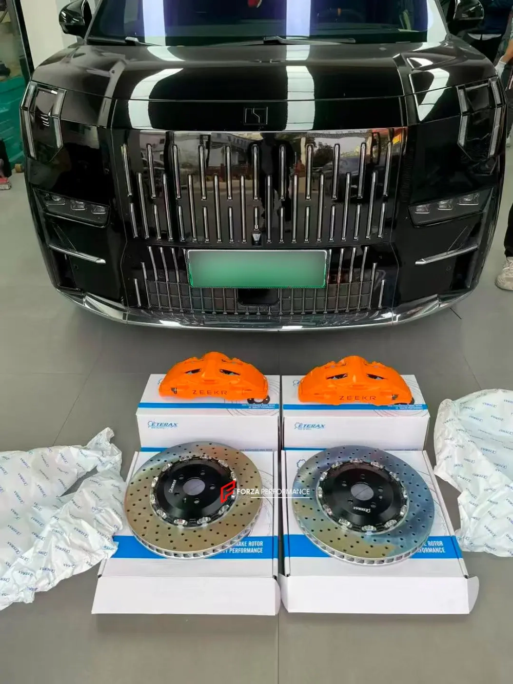 УСИЛЕННАЯ ТОРМОЗНАЯ СИСТЕМА ДЛЯ ZEEKR 009 Зикр