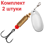 Блесна вертушка для рыбалки ESTI ROCKET-5 17,0g, золото