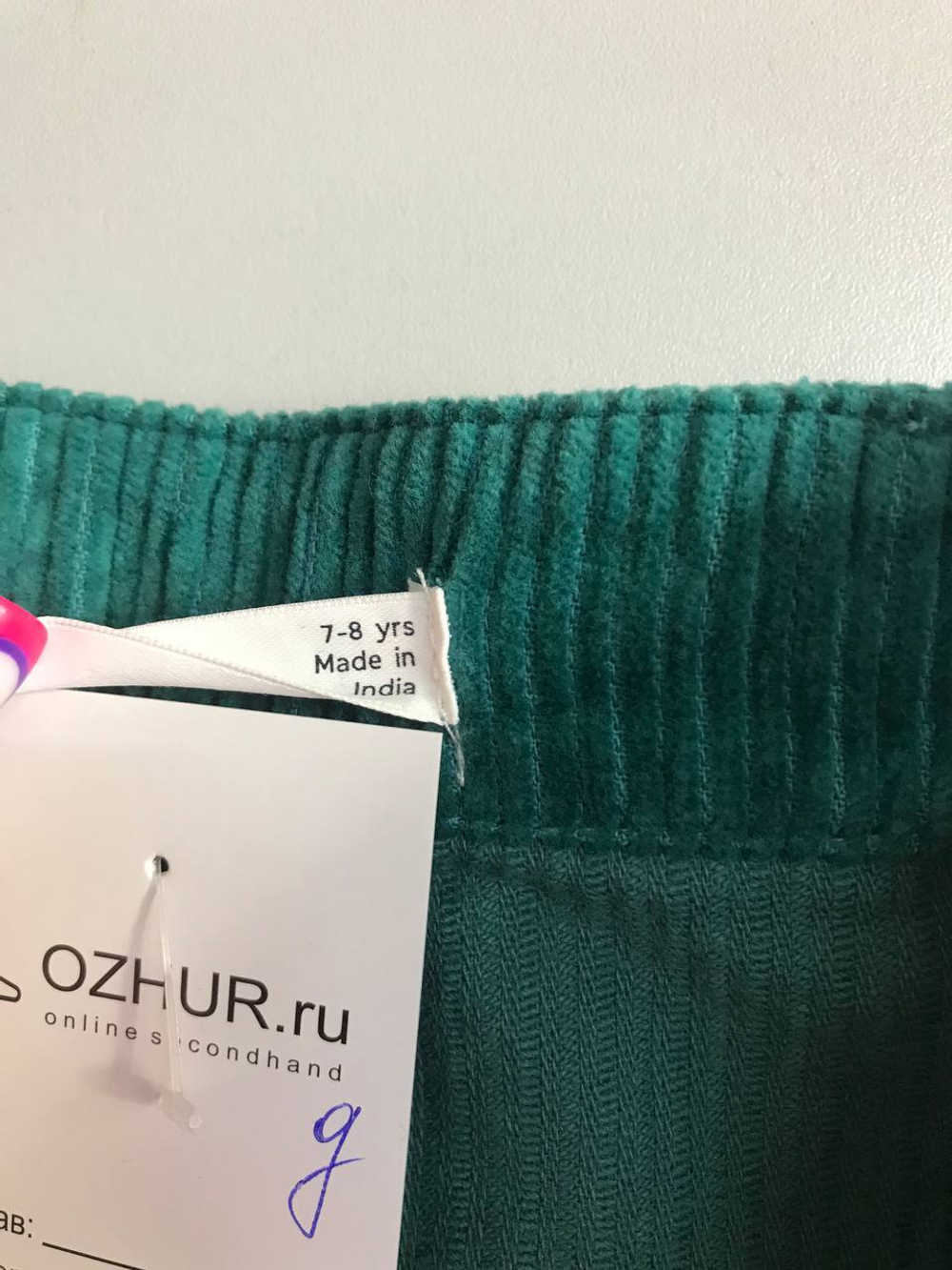 Юбка Marks&Spencer вельветовая, на 7/8 лет, новая