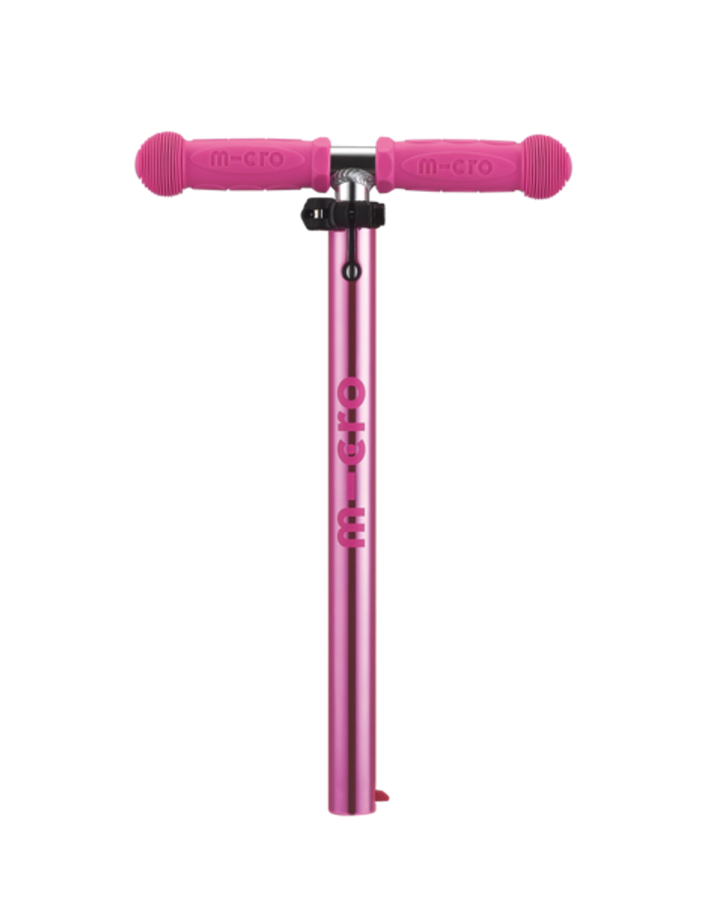 Т-руль Mini Deluxe Flux неохром розовый