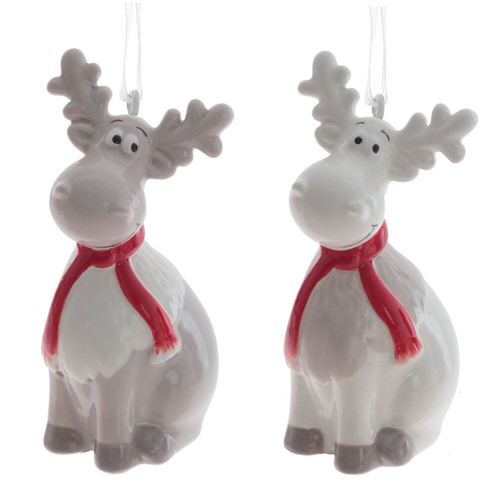 GAEM Фигурка декоративная подвесная "Олень", L5 W4 H8,5 см, 3в.