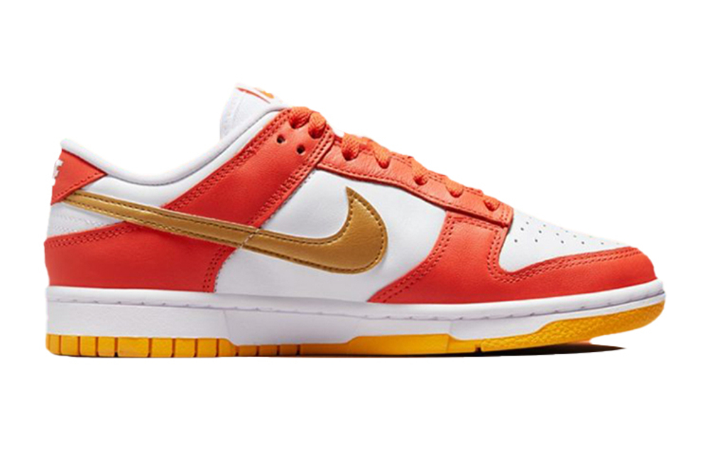 Кроссовки Nike Dunk Low "Golden Orange" (Женская размерная сетка)