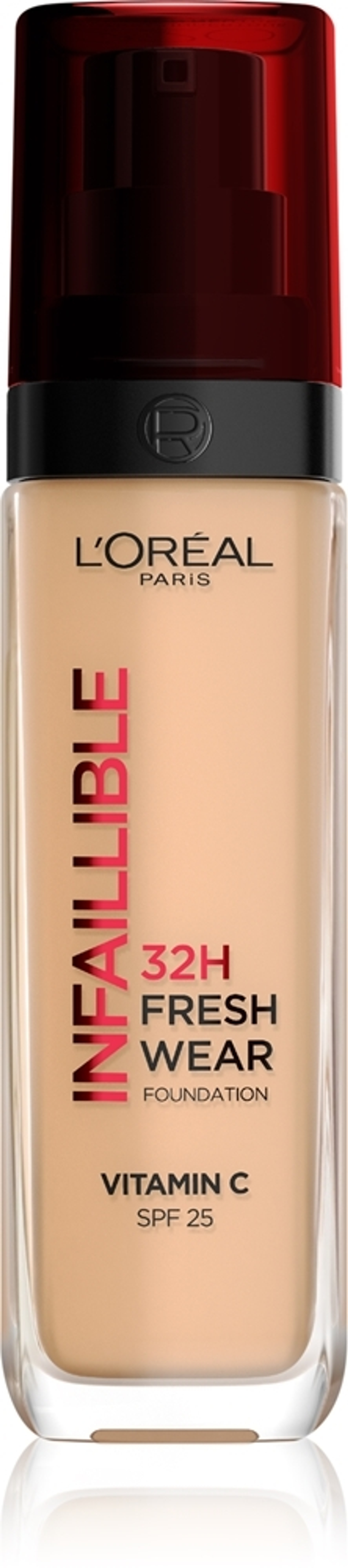 L’Oreal Paris Infaillible 32H Fresh Wear - Долговечная жидкая тональная основа, 30 ml