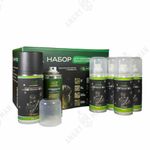 Набор оружейная краска в баллончиках, трафарет "Мультикам лето", NK Novokraska