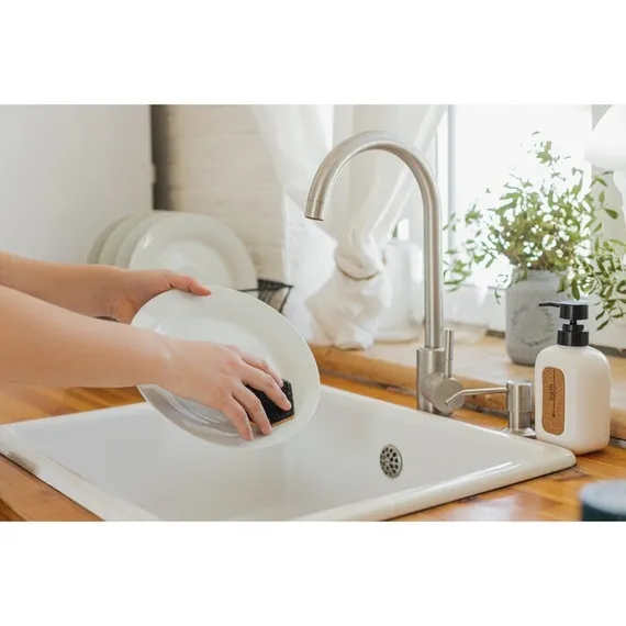 Набор аксессуаров для ванной комнаты Доляна «Лофт», 2 предмета (дозатор для мыла, стакан)