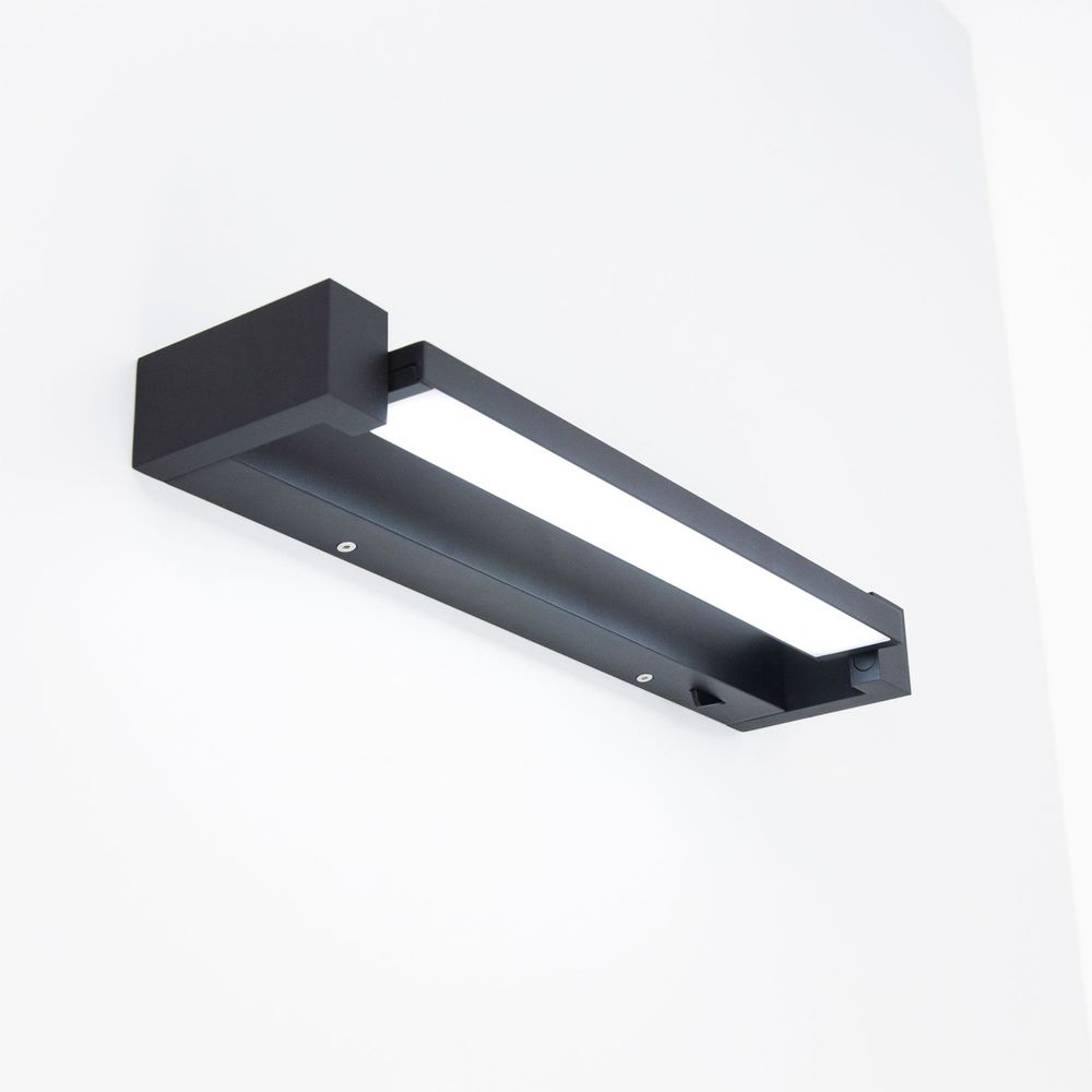 Citilux Визор CL708241N LED Настенная подсветка с выключателем Чёрная