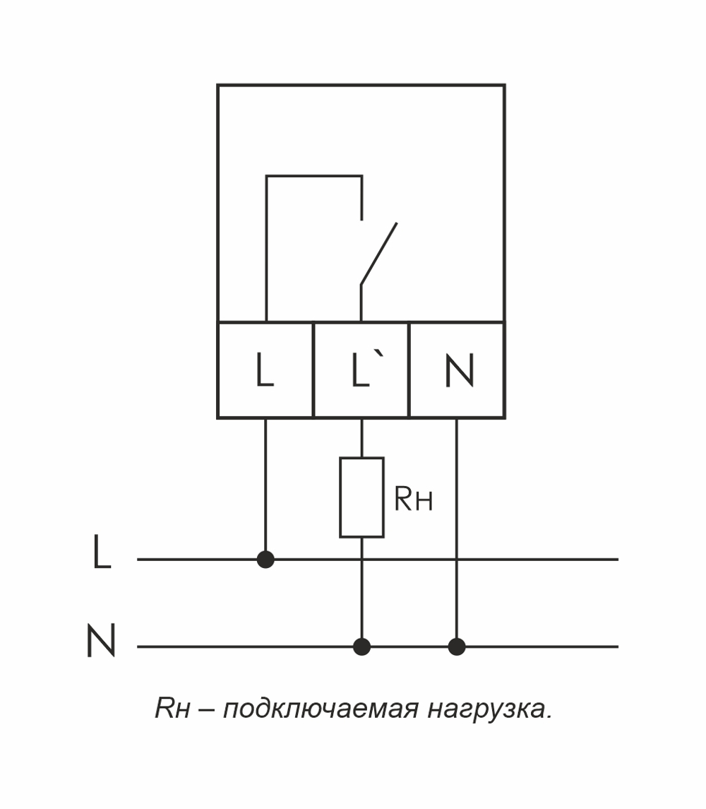 Реле времени программируемое циклическое PCZ-521-1-63А 300 ячеек памяти (150 пар вкл./выкл.) F&F EA02.002.020