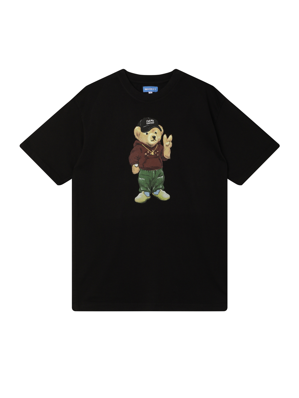Мужская Футболка Peace Bear