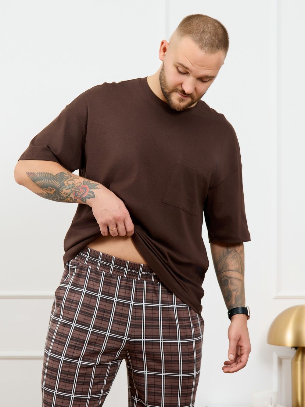 Костюм мужской Браун-3 Виотекс КОРИЧНЕВЫЙ