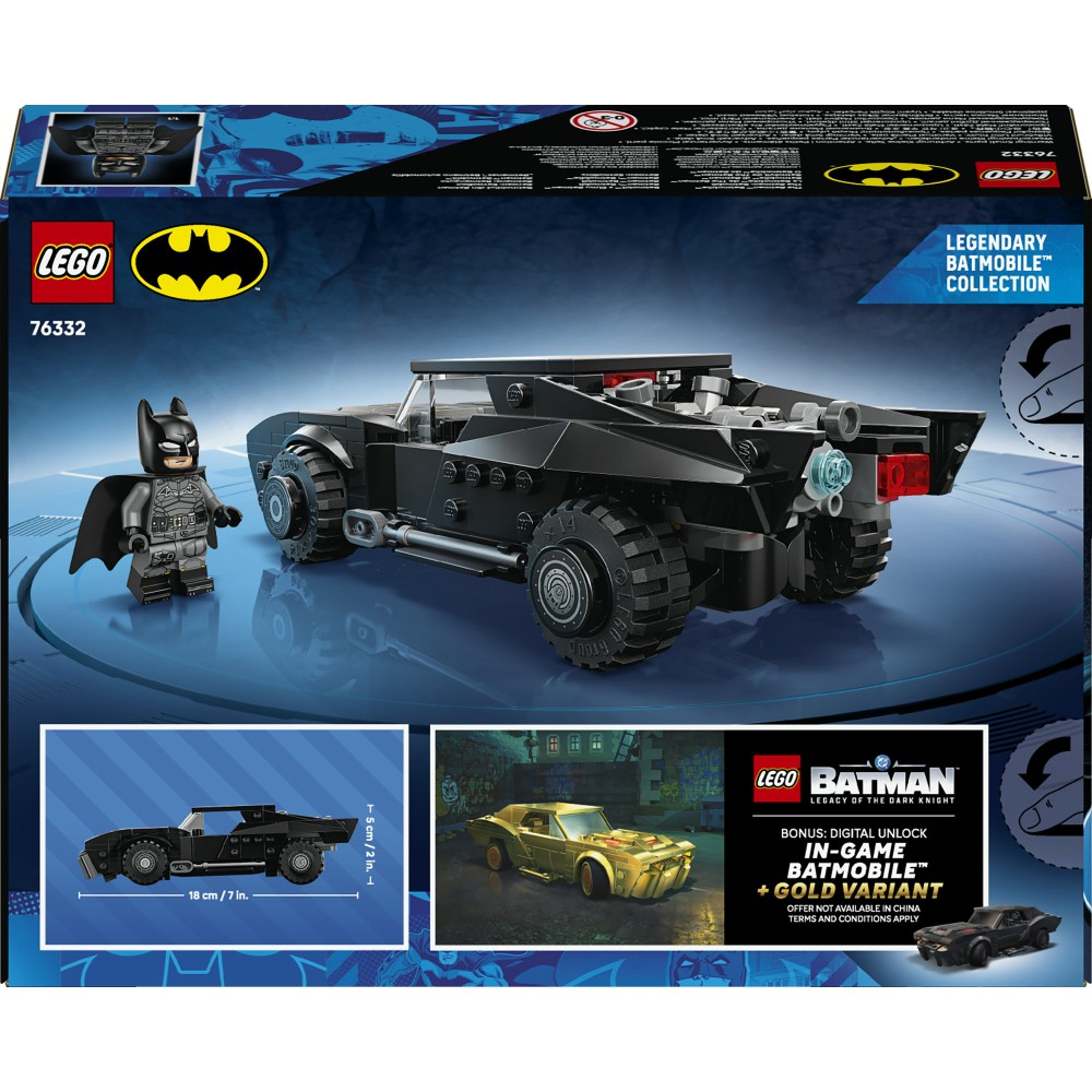 LEGO DC Comics Super Heroes - Бэтмобиль из фильма Бэтмен 76332