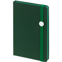 Блокнот Shall Round, зеленый