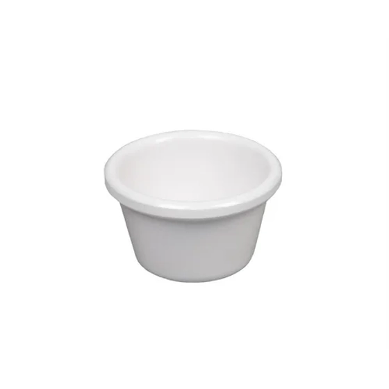 Соусник 70 мл d 7 см h3,7 см круглый пластик белый P.L. Proff Cuisine