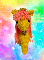 Брелок (вязаный) / Лошадка #09