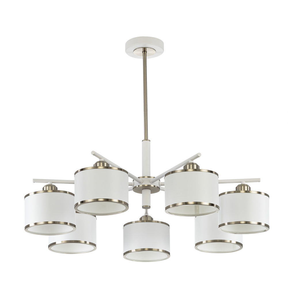 Citilux ALTON CL421272 Люстра на штанге с абажурами Белая