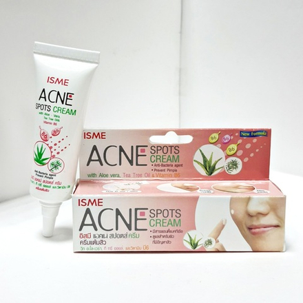 Крем для лица ISME с алоэ от угрей Acne Sports сream 10 гр