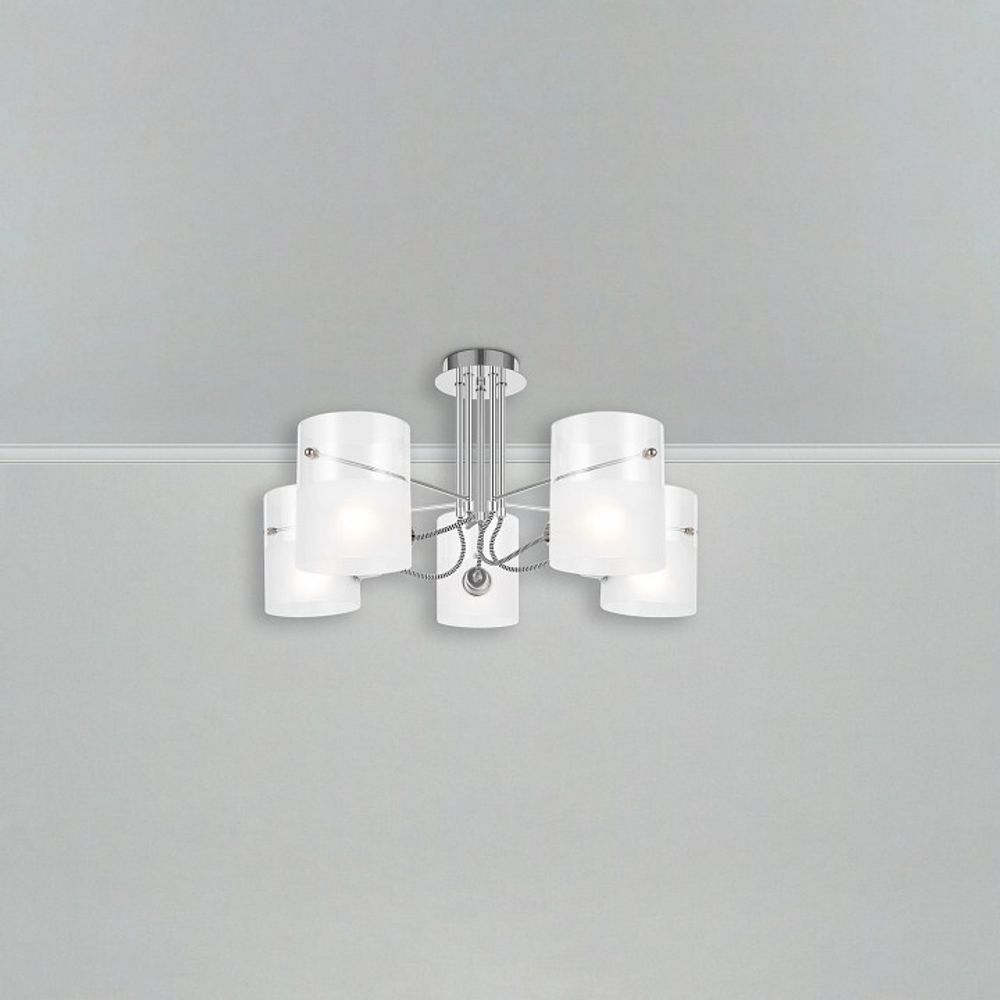 Люстра на штанге Freya Ampera FR2023PL-05CH