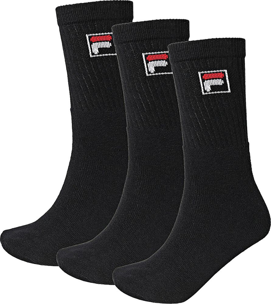 Теннисные носки Fila Unisex Tennis Socks 3P - white