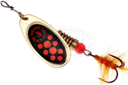 Mepps COMET BLACK FURY MOUCHE
