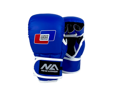 Перчатки NEW ARMOR СОЮЗ ММА RV ( Синий)