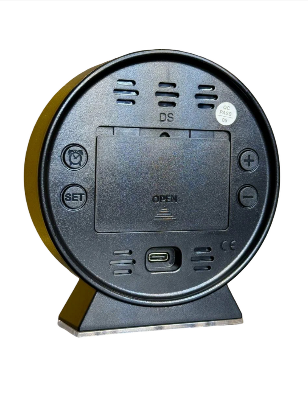 Часы-будильник настольные LED 5521 black