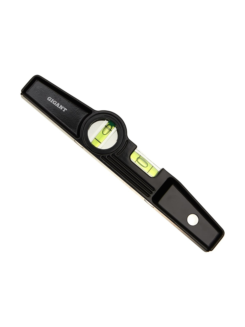 Алюминиевый магнитный строительный уровень Gigant 250мм GWM250