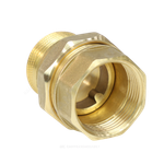 Соединитель латунь американка Ду 40 (1 1/2") прямой ВР/НР LD LD.65.520.40