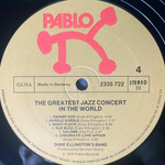 Сборник The Greatest Jazz Concert In The World 4LP (Германия 1975г.)