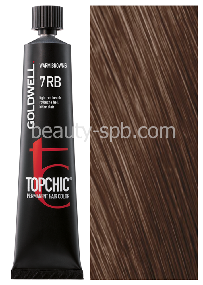 Goldwell Topchic 7RB светло-красный бук 60 мл