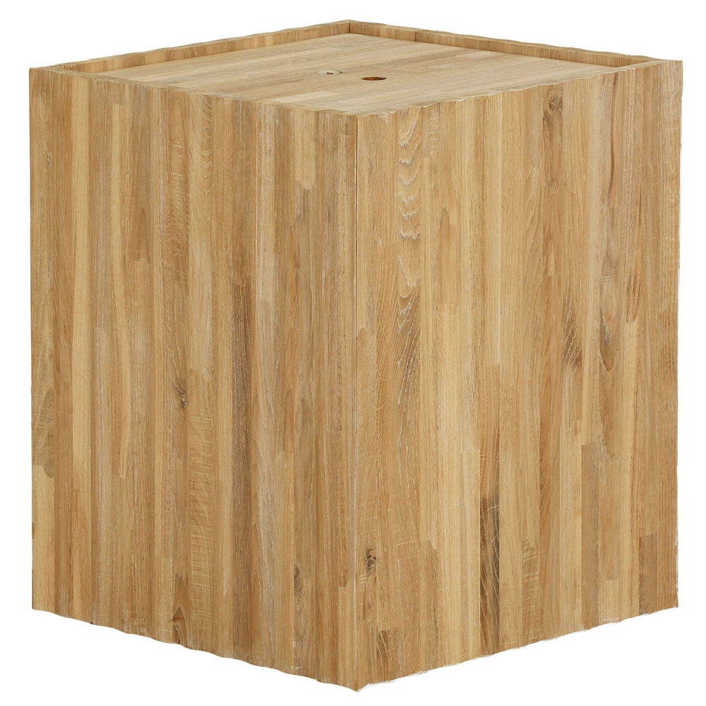 Стол журнальный Розенбург из массива дуба с местом для хранения, прикроватный кофейный столик для гостиной