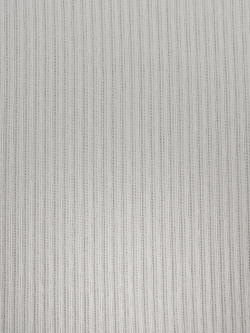 Микрофибра бельевая в рубчик матовая эластичная белая