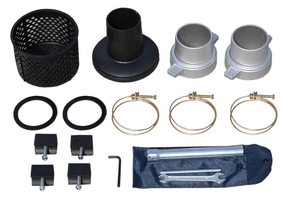 Мотопомпа бензиновая TSS PGT80 - для грязной воды [80 мм | 58 м³/ч | 967 л/мин]