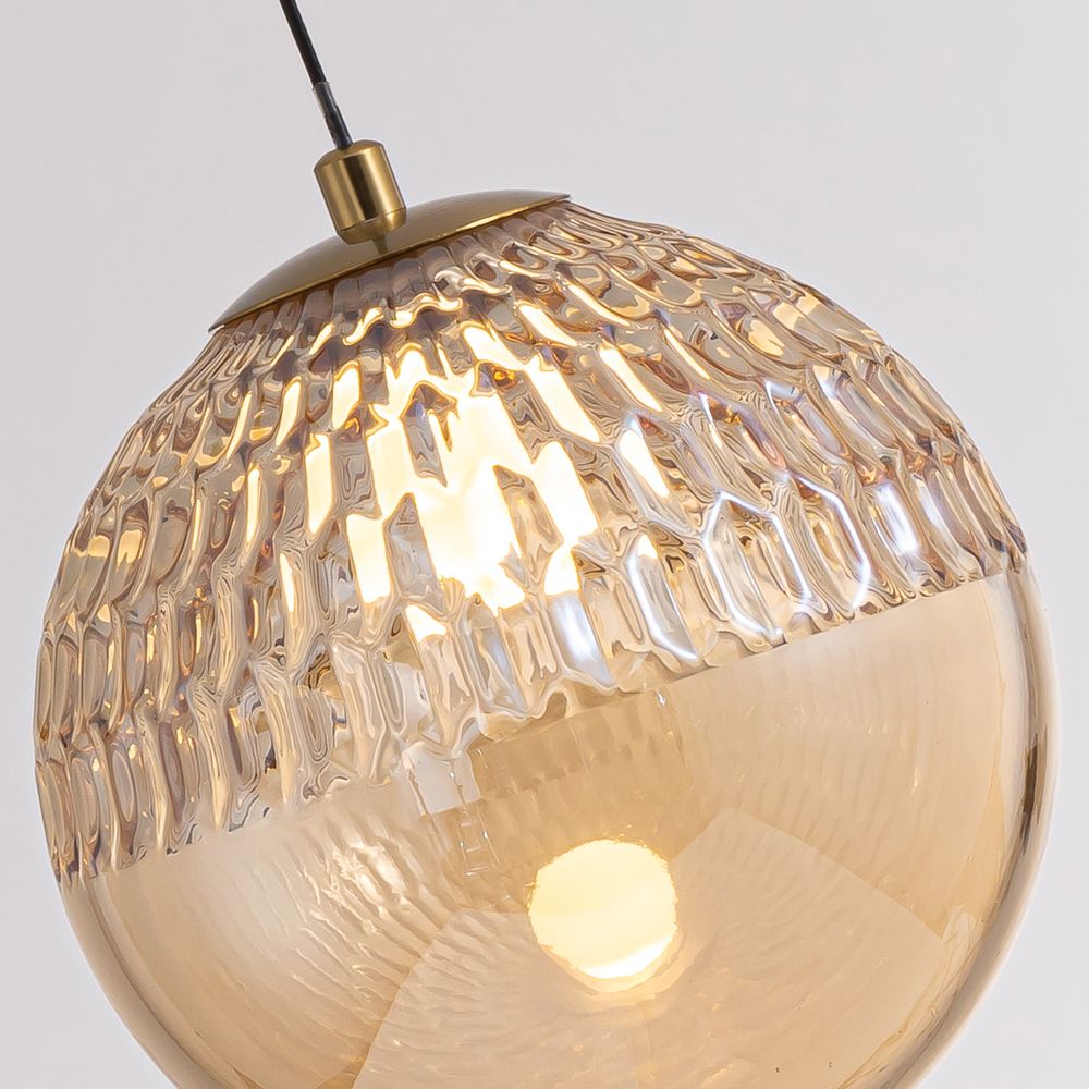 Подвесной светильник MD25020110-1A gold/champagne