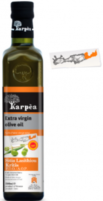 Оливковое масло  Karpea SITIA - LASITHI CRETE DOP Extra Virgin 0.5 л, Греция