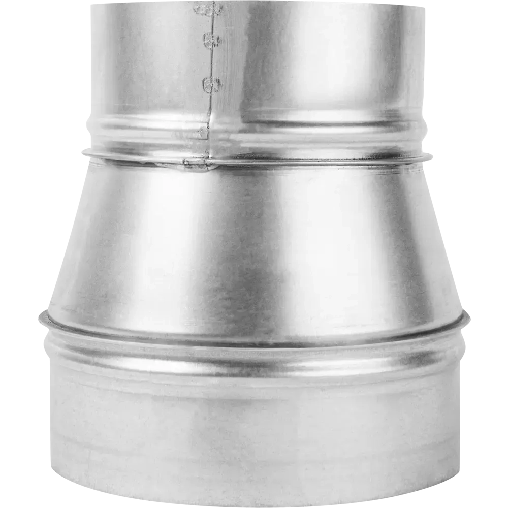 Переход оцинкованный D125 мм/D150 мм
