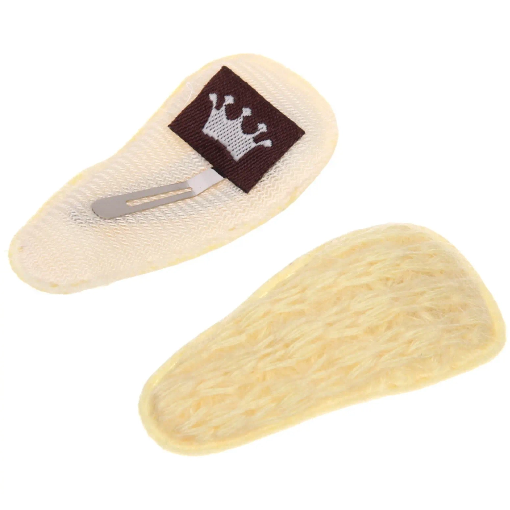 Зажимы для волос 2шт «New collection - Laura», микс 6 цветов, 6*2,5,см