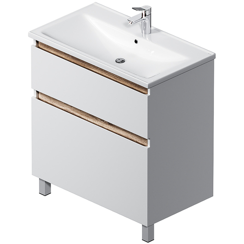 Тумба под раковину AM.PM X-Joy 80 M85AFSX0802WG Белый глянец