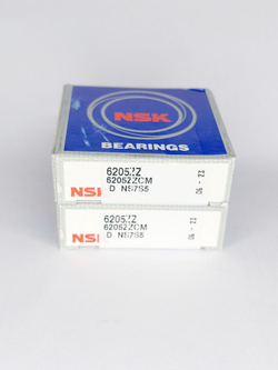 Подшипник NSK 6205ZZCM 30х62х16 мм к-т 4 шт.