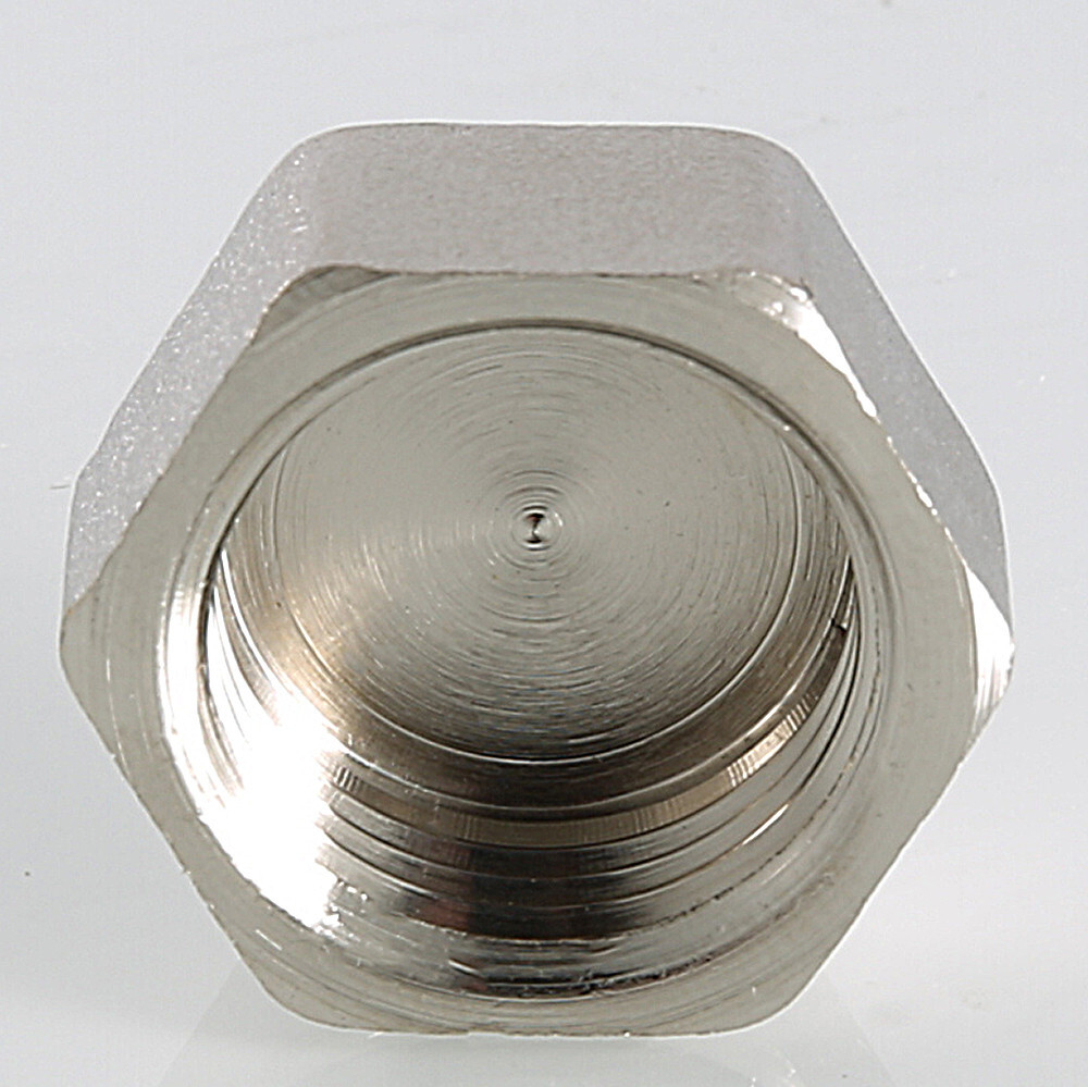 Заглушка латуннная никелированная внутренняя резьба VALTEC
