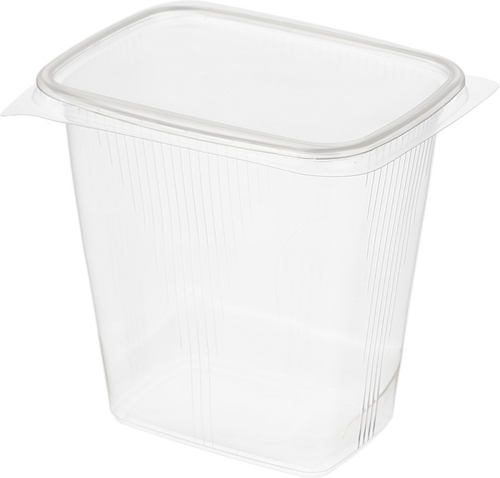 Контейнер 500мл. 108*82мм. (Юпласт) с крышкой 1000шт/кор, кондитерка, салаты, полуфабрикаты
