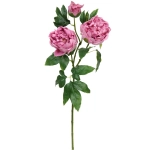 Цветок искусственный «Natur» 78см Пион сиреневый