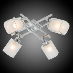 Citilux Риволи CL104140 Люстра с поворотными плафонами Алюминий