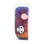 Пенал-косметичка Basir без наполнения, 21*9*4 см, серия "Панда", с искусственным мехом, ассорти