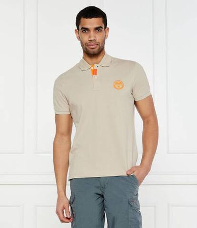 Поло E-CLANIS SS Napapijri - бежевый(NP0A4ID3)