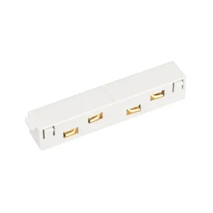 Коннектор прямой MAG-ORIENT-CON-I-POWER (WH) (Arlight, IP20 Пластик, 3 года) 035805