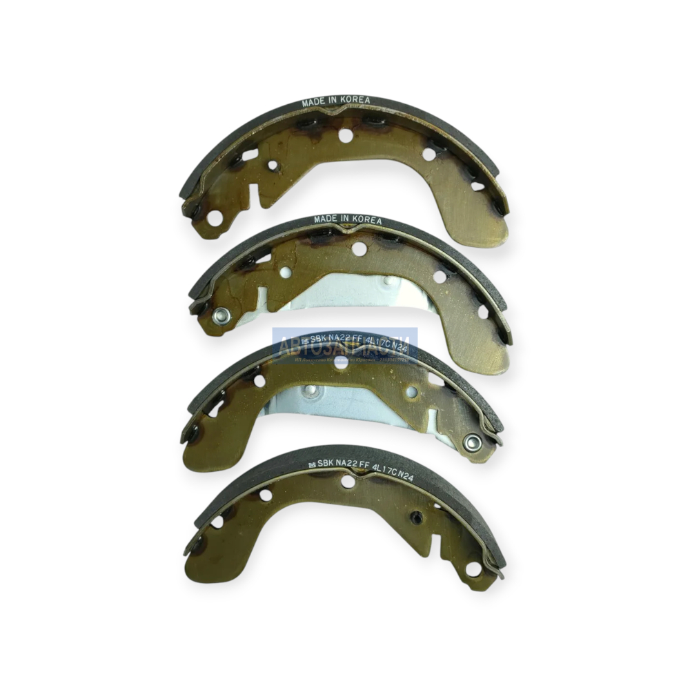 Колодки тормозные задние барабанные NEXIA/LANOS