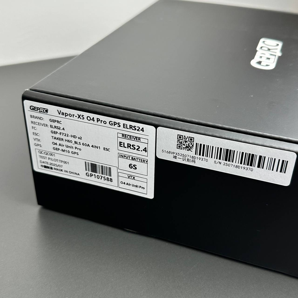 Квадрокоптер GEPRC Vapor X5 O4 Pro GPS ELRS 2.4 6S