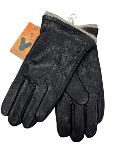 Перчатки. Мужские. Материал верха: Кожа оленя высокого качества. Подклад: Трикотаж-шерсть. 5 шт в упаковке.