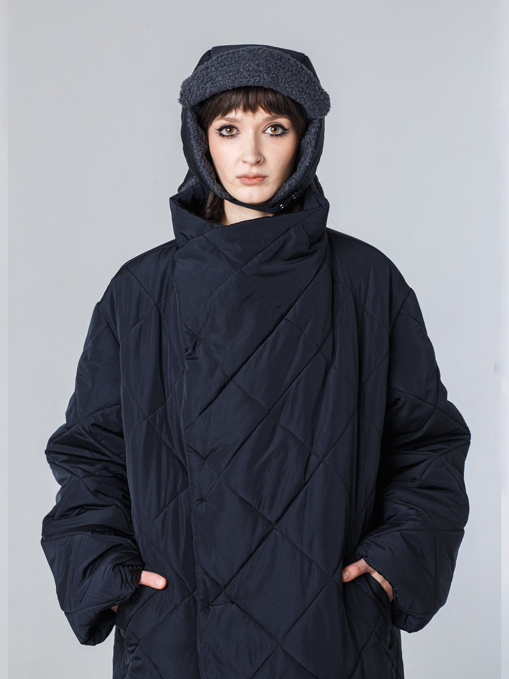 Шапка "Подшлемник". Черная