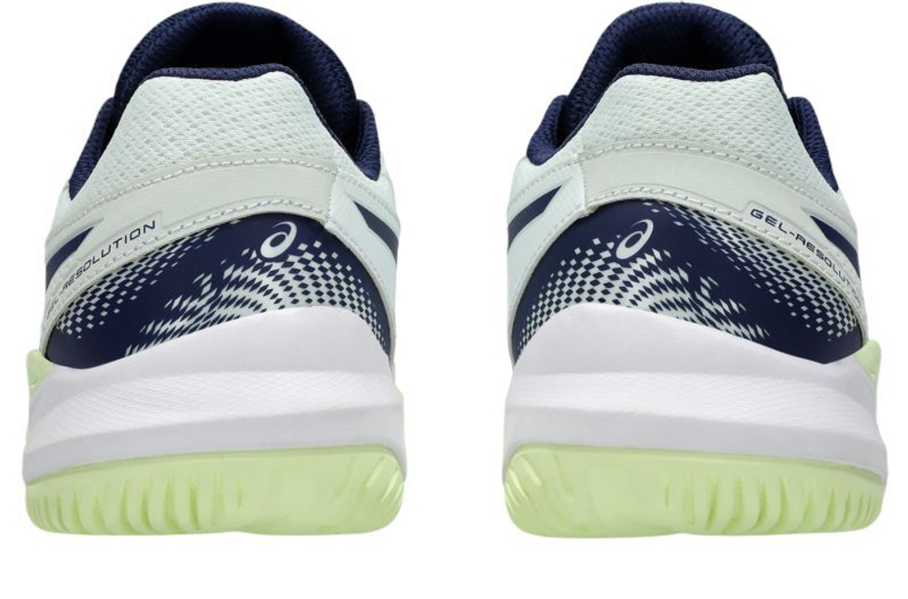 детские Кроссовки теннисные Asics Gel-Resolution 9 GS - Мятный