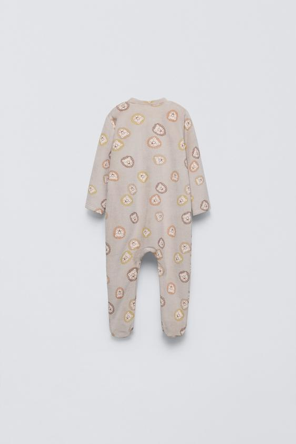 ZARA КОМБИНЕЗОН ИЗ ВЕЛЮРА С БАНТИКАМИ, РЫЖЕВАТО-КОРИЧНЕВЫЙ